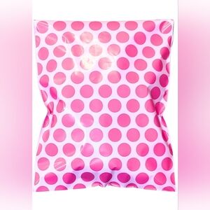 Poly Mailers 14.5"x19" Pink Polka Dots- 25 Pack